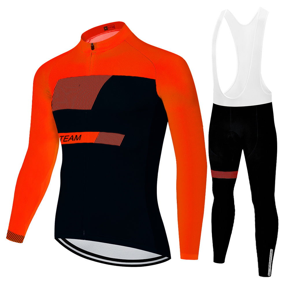 New Summer Breathable Cycling Jersey Long Sleeve Suit